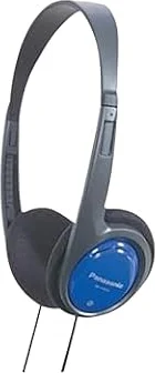 Panasonic RP-HT010E-A Casque Stéréo, HP 30mm, avec Aimant Neodyme, Pliable avec Coussinets Souples, Noir Gris