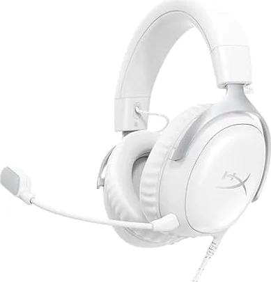 HyperX Cloud III - Casque de Jeu (Blanc)