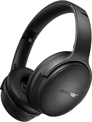 Bose QuietComfort SC Headphones, Casque sans Fil immersif à réduction de Bruit, Casque Supra-aural Bluetooth avec Micro intégré d’Une autonomie allant Jusqu’à 24 Heures, avec Étui Souple, Noir
