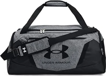 Ua Unisex Ua Undeniable 5.0 Duffle Md Pitch Gray Medium Heather / Black / Black Osfm