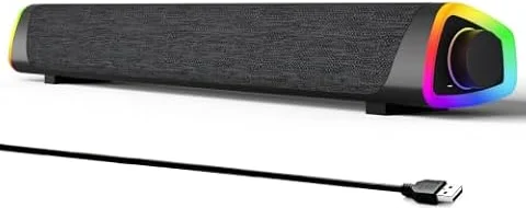SOULION R30 Plus Enceintes PC, alimenté par USB Barre Son, avec Bluetooth