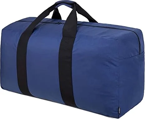 Vorspack Sac de sport extra grand pour voyage - 100L/150L/200L/250L Sac de sport pour homme, Sac de rangement pour camping de nuit, bleu, 100L