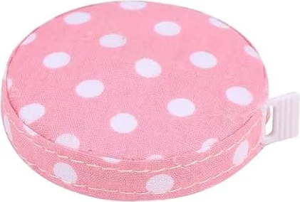 TIKATARER Mètre Ruban Corporel pour le Fitness, 60 Po (No. 4 rose base