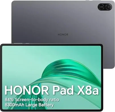 HONOR Pad X8a Tablette 11 Pouces 4 Go+64 Go (Extensible 1 to) Gris