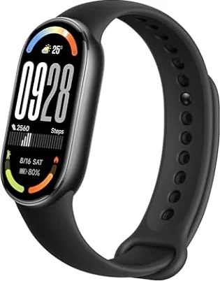 XIAOMI Smart Band 10, Bracelet Connecté, Autonomie 21 Jours, Noir