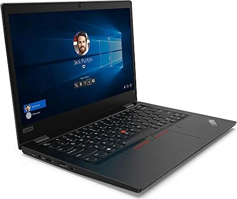 Lenovo Ordinateur Portable Traditionnel, 4.2 GHz Intel Core i5-10210U, 8 Go, 256 Go SSD, Windows 10 Pro, 13.3" FHD IPS AntiGlare 250N, Châssis en Aluminium, Noir