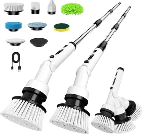 Yesiview Brosse Nettoyage Electrique Rotative -Brosse de Nettoyage