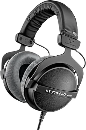 beyerdynamic DT 770 Pro Casque de Studio Circum-aural fermé, 80 ohms