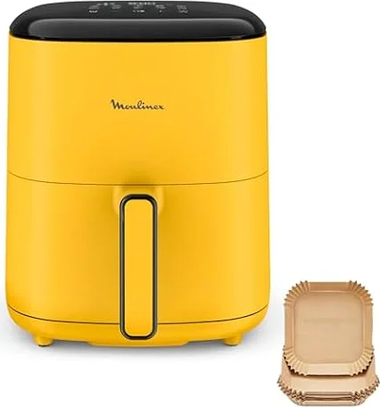 Moulinex - Easy Fry POP Air Fryer Jaune - 10 programmes - 5 L