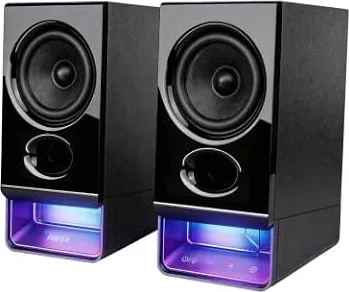 Edifier R20BT Enceintes USB Bluetooth 6.0 Hi-FI sans Fil, Noir