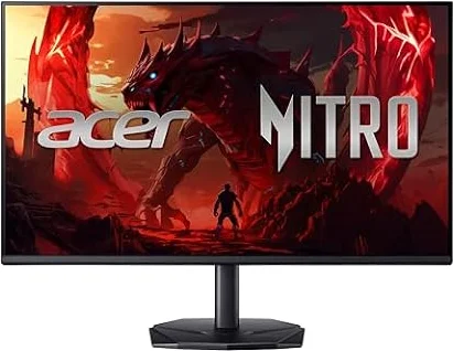 Acer Nitro KG272UGbmiipfx, Écran PC Gaming 27" WQHD IPS, 120Hz (2560x1440), 16:9, AdaptiveSync, 1ms (VRB), 250Nits, 2xHDMI 2.0/1xDP 1.4) Moniteur PC, Couleur Noir