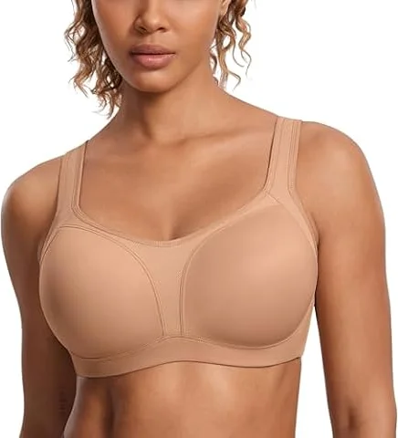 SYROKAN Soutien Gorge Femme Sport À Peine Chamois 85G