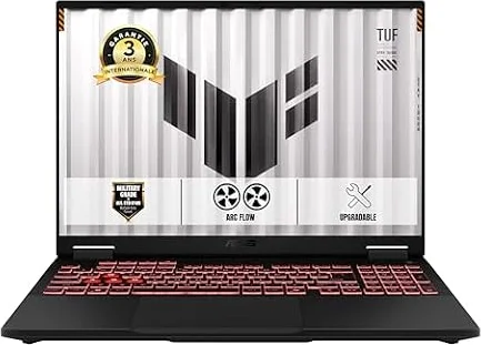 ASUS TUF Gaming A16-TUF608PP-RV067W 16 Pouces FHD+ 165Hz PC Portable (AMD Ryzen9 8940HX up to 5.3GHz, 32Go DDR5, 1To SSD, NVIDIA® GeForce RTX5070 8GB GDDR7, Windows 11 Home) – Clavier AZERTY