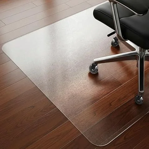 COSYLAND Tapis Chaise de Bureau Effet Givré – Protège-Parquet