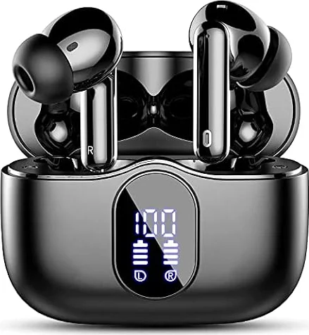 Btootos Écouteurs Bluetooth 5.3, Écouteur sans Fil, Hi-FI Son Stéréo
