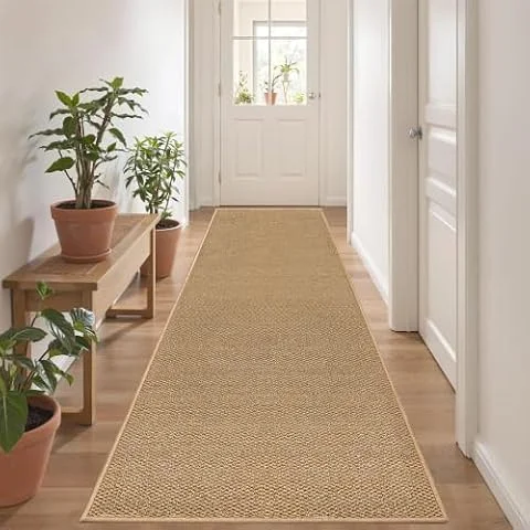 Tapis de couloir ou de cuisine, vintage, lavable, 60 x 180 cm
