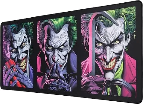 Subsonic - Tapis de Souris XXL Joker 90x40 cm - Noir et Violet