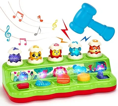 Jouet Bébé 1 an Jeux Enfant Montessori 1 an Jeu avec Musique et Lumières